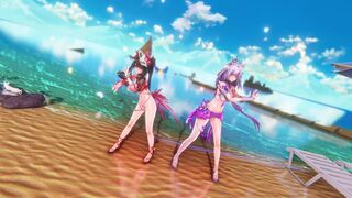 『Castorice&Sparkle』 ❤duo3❤《MMD》