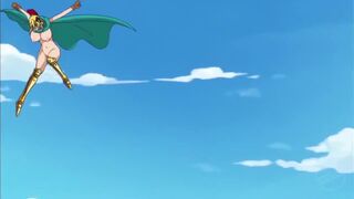 Rebecca fighting naked