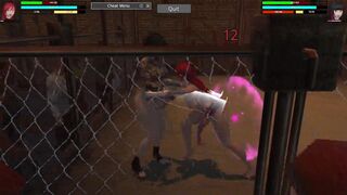 HRSL: Erza Scarlet vs Yuri Street Fight