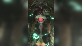 Naughty gremlin got caught and used as toy