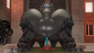 Anal vore by josh-u4