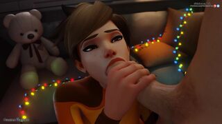 Tracer Gentle Blowjob Overwatch 2