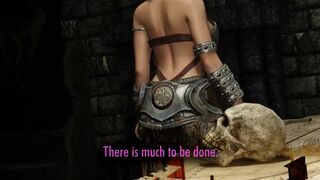 Legate rikke gets a dovahdicking