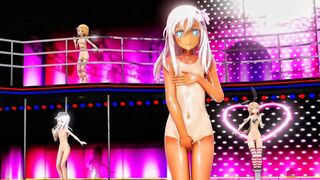 Ro500, Shimakaze & The 6th Destroyer Corps - Lamb [MMD R18] RubyMMD