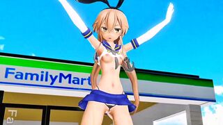 Shimakaze - Kocchimuite Baby [MMD R15] RubyMMD