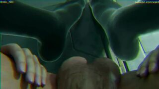 [Sound] Serah Lightning 69 POV Futa Blowjob