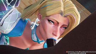 Emma Frost blowjob Big Black Cock BBC