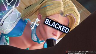 Emma Frost BJ Blacked, Censored