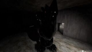 Cock vore by @causticcrux