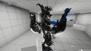 Cock vore by @causticcrux