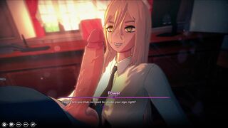 My hentai fantasy power blowjob