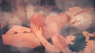 Hot spring sex with Mirko