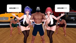 The gold medal salesperson at the auto show