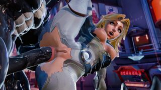 [SaveAss] Sue Storm x Venom - Sideways Anal - 4k NOWM