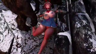 skyrim ryona ⑥ Trolls