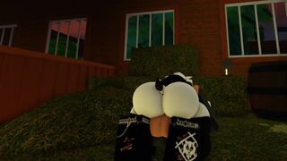 A day with a cute little cow