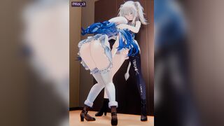 (sound) Lamy & Botan blowjob