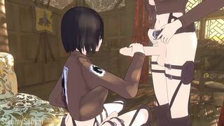 [Trailer] Mikasa and Annie's Quickie