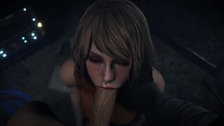 Ashley Graham Blowjob 4K [QOC] Ext.