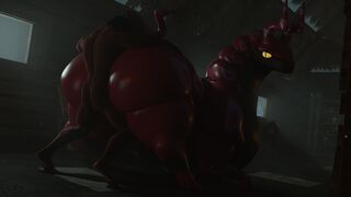 Scolipede in the stable.