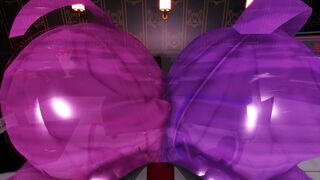 Play Video [MMD] Karaoke battle with transforming slime [Vampire] [WaruiSlimeDesu]