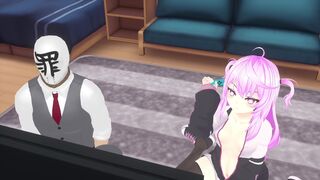 I can't beat you in the game, so I'll beat you in real life [WaruiSlimeDesu]