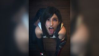 Tifa waiting for that goody goody