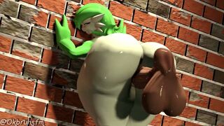 Gardevoir and the horse