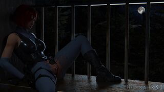 Regina masturbation - Dino Crisis (Ulfsark3D)