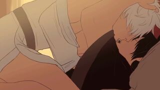 Toshiro Hijikata and Gintoki Sakata [Orcawardseal]