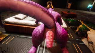 Fucked them with a big dildo so hard that their intestines fell out