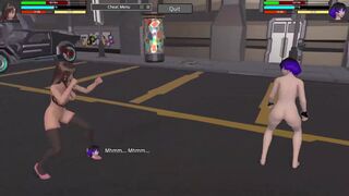 HRSL: Reina vs Skyla Street Fight