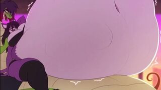 Oral vore by geeltwohaahs