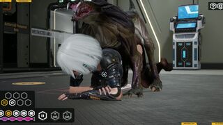 Fallen doll operation lovecraft: Alet white hair