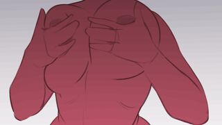 Garnet shakes her chest (animation by R4stishk4)