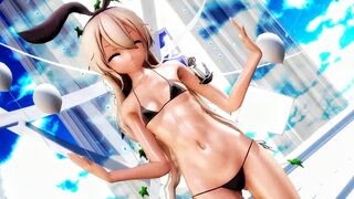 Shimakaze - Hi Fi Raver [MMD R15] Gib