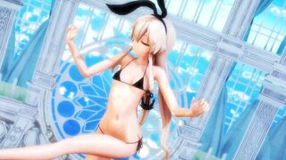 Shimakaze - Koisuru Mikusienne [MMD R15] Gib