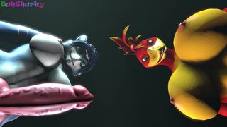 Threesome with Kazooie and Futa Krystal