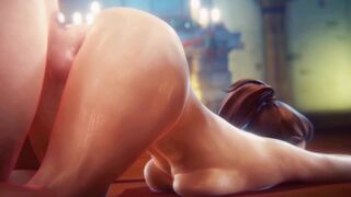 Brigitte loves anal creampie