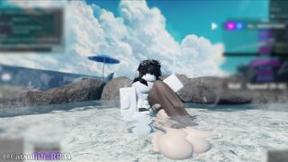 In the outdoor hot spring with an Asian baddie | Sex with a follower (9) | Session