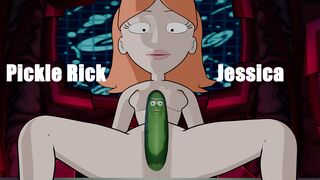 Pickles inside ( Rick and Morty)