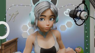 Futa teens fuck together on a stream (2 minutes)