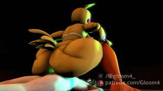 Toy Chica gets wild
