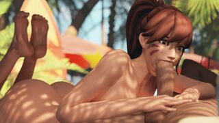 D.va's First Times [White][Zmsfm][4K60FPS]