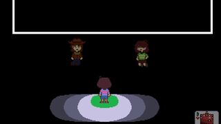 Undertale red x yellow