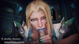 Emma's ass is not her only unique asset (black).[MilkyChestnutNSFW]