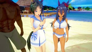 Fuji Kiseki & Hishi Amazon_Uma Musume [Axl020431]