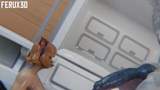 Squirrel girl x Werewolf (sound version) Ferux3D