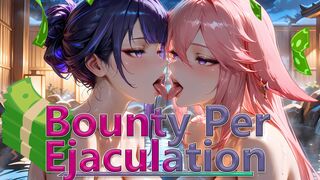 [Voiced joi] Bounty Per Ejaculation: Protect your money [Public V]