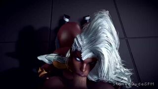 Storm Takes It In Both Holes [StonedDudeSFM]